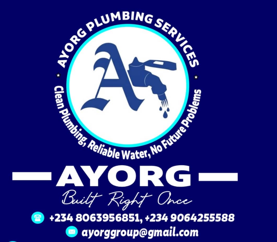 AYORG logo — water tap mark